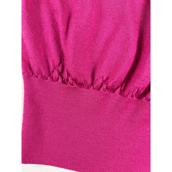 Banana Republic Merino Wool Sweater Shell size Small Pink - Picture 5 of 9
